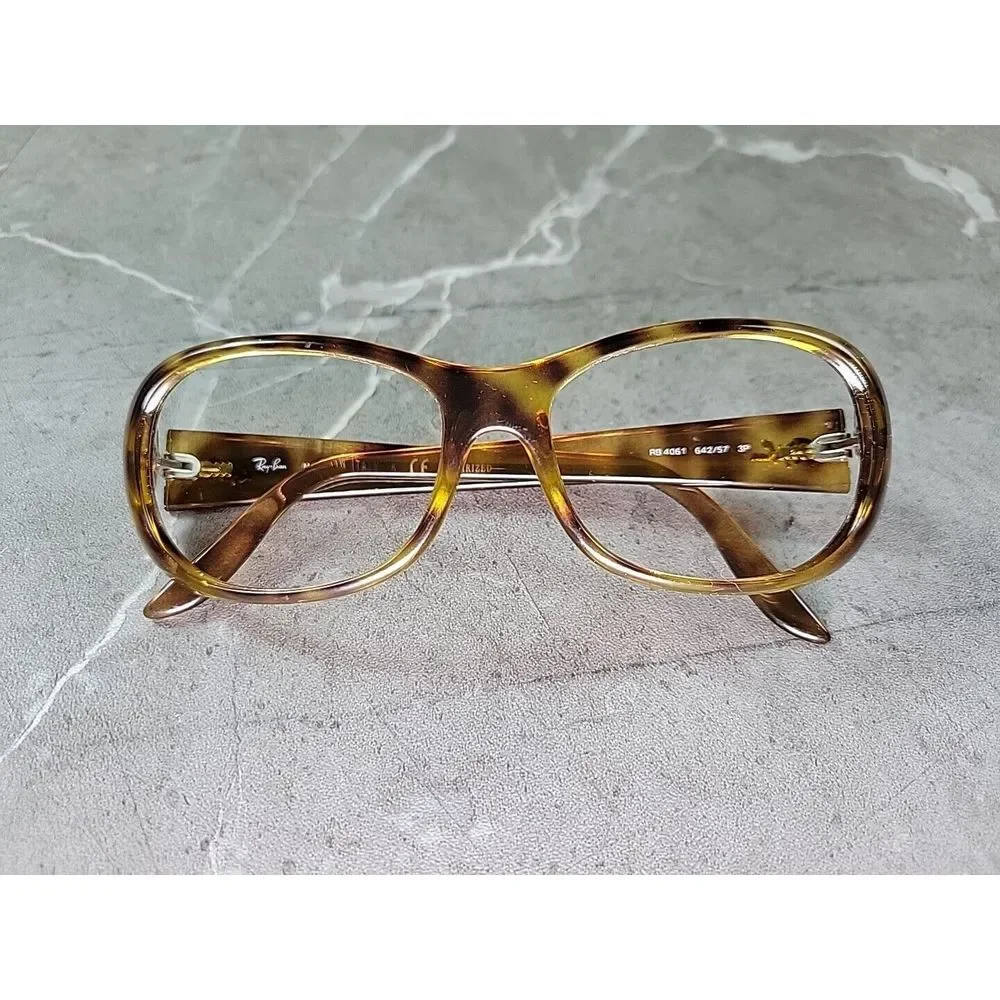 Ray Ban Sunglasses Frame Italy RB4061 642/57 3P Tortoise FRAMES‎ ONLY